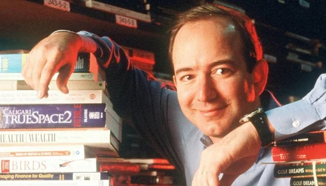 Jeff Bezos, fundador y director ejecutivo de Amazon en 1997