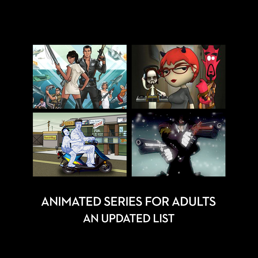List of Adult Animation TV Series | Canadian Animation Blog