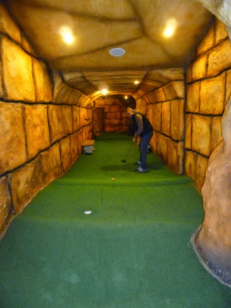 Indoor Adventure Golf at Manning's Amusements in Felixstowe
