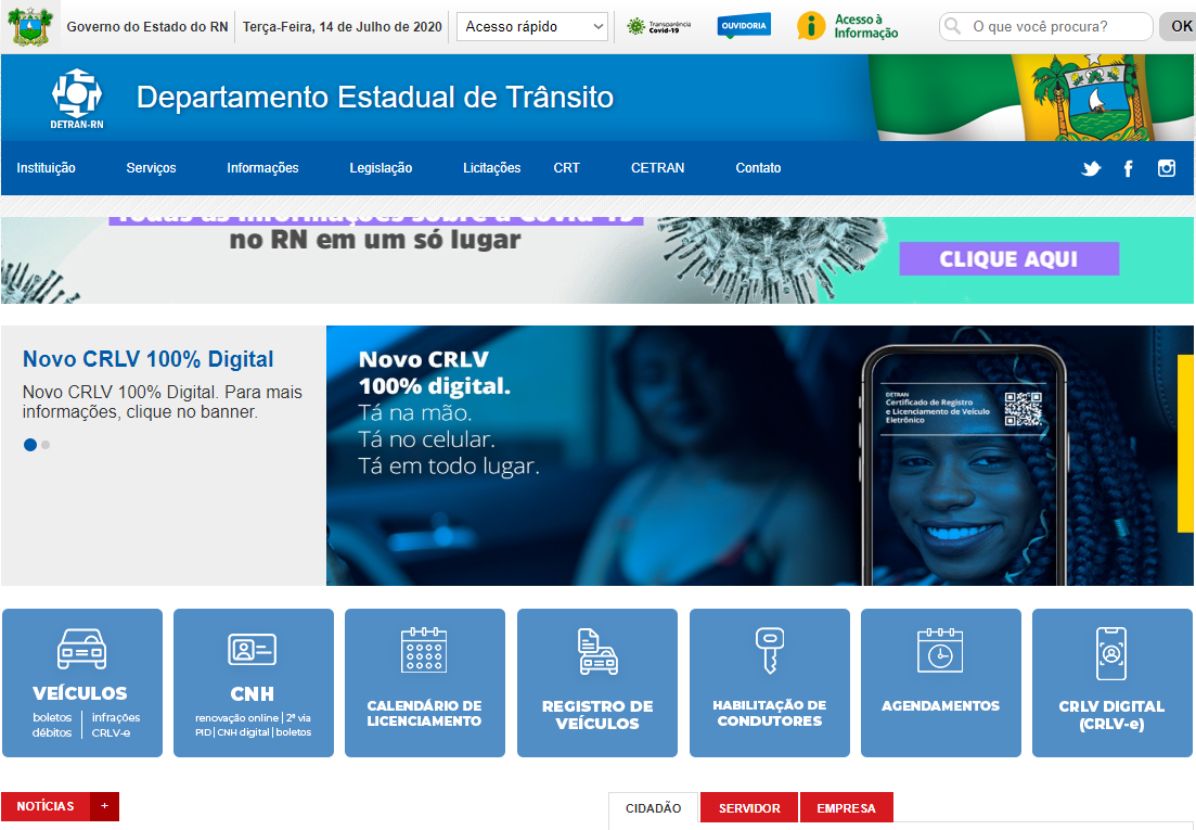 BLOG DO FABIO LOCUTOR: Detran ativa sistema de agendamento online para