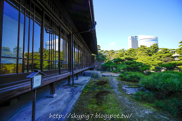 香川 高松城 玉藻公園 布達的天空
