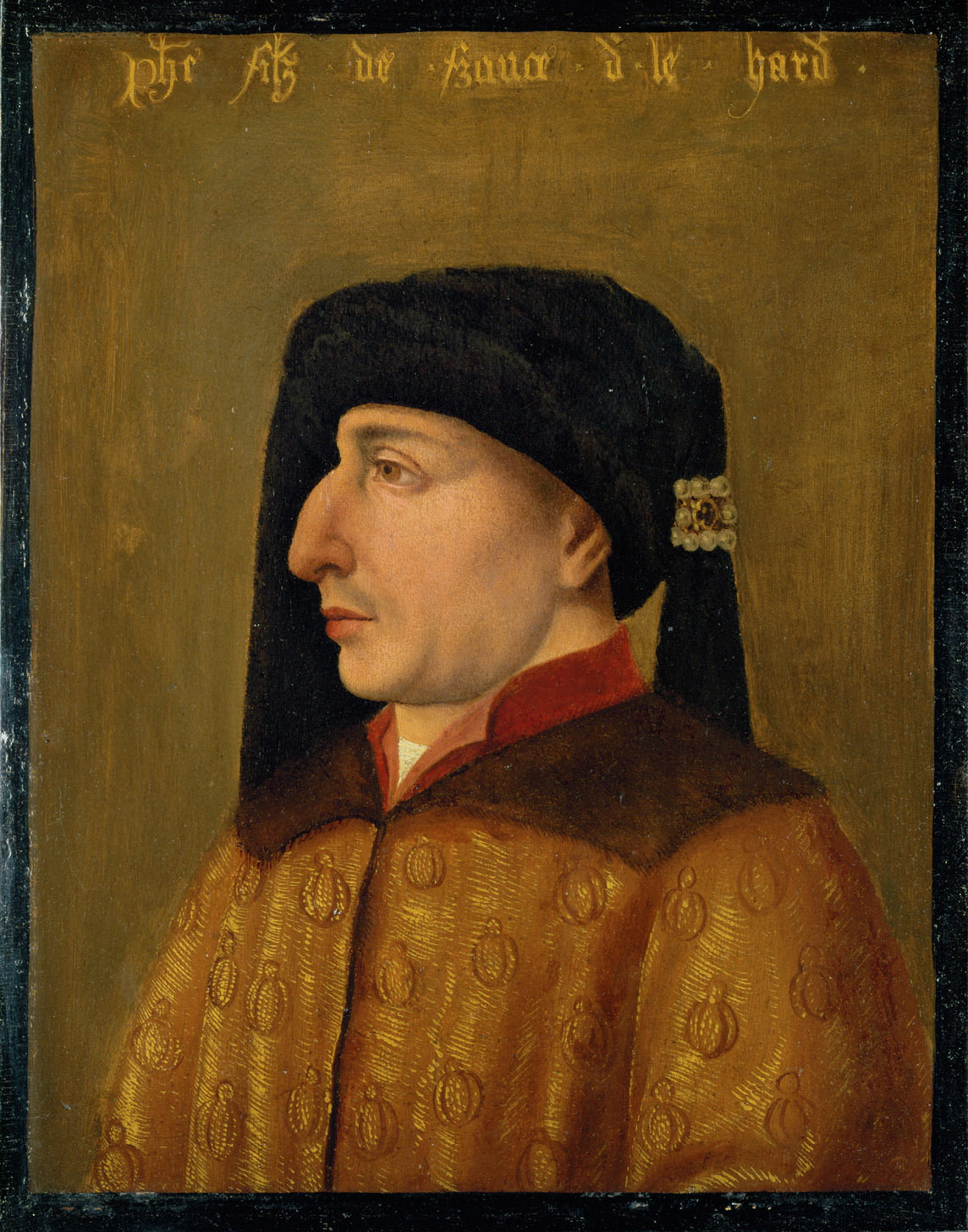 Anonymous: Portrait of duke Philip II the Bold of Burgundy (1500)