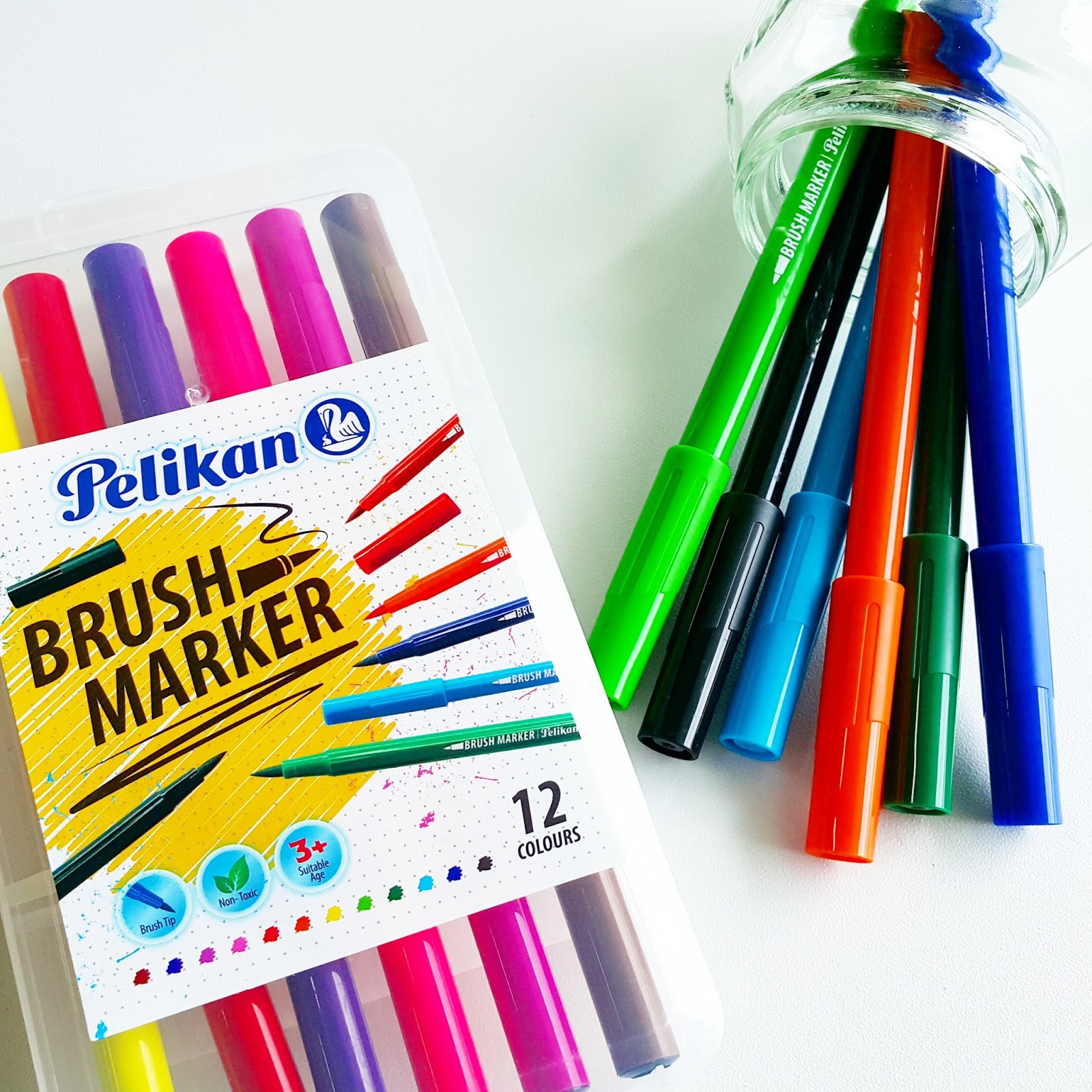 Start a Brush Lettering Hobby with Pelikan Malaysia Brush Markers