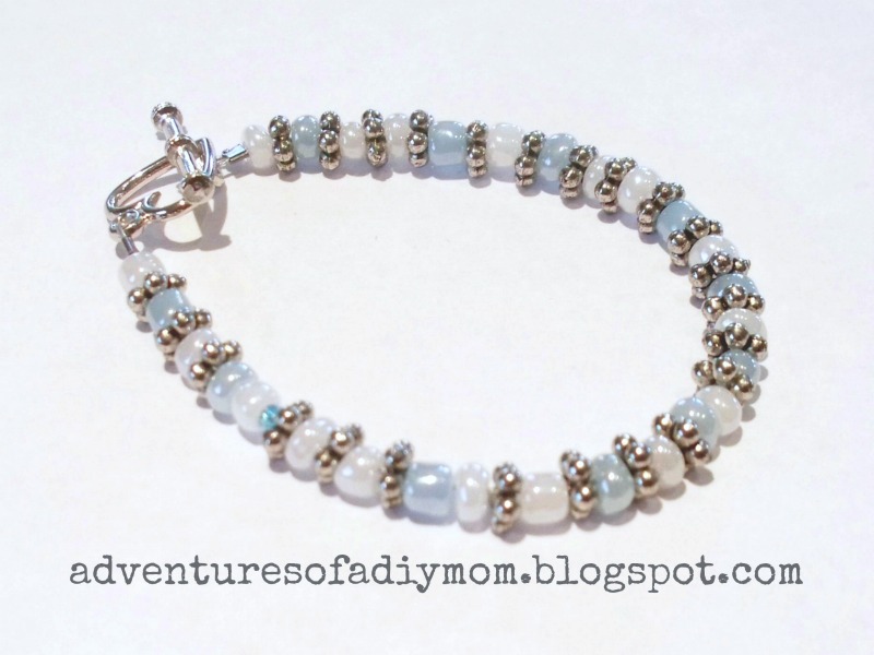 How To Make A Beaded Bracelet Adventures Of A Diy Mom
