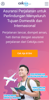 Cara Mengajukan Asuransi Perjalanan Melalui CekAja