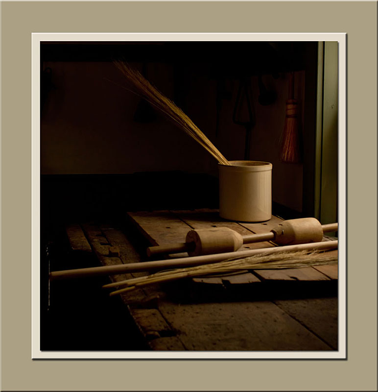 Visiting Black Creek Pioneer Village Broom Maker's Shop