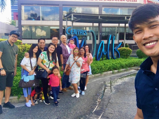 Me and my colleagues at Eloc Global plus our guests at Centris Walk at Eton Complex in Quezon City. Thanks to our boss, Wilson Cole, for this get-together!