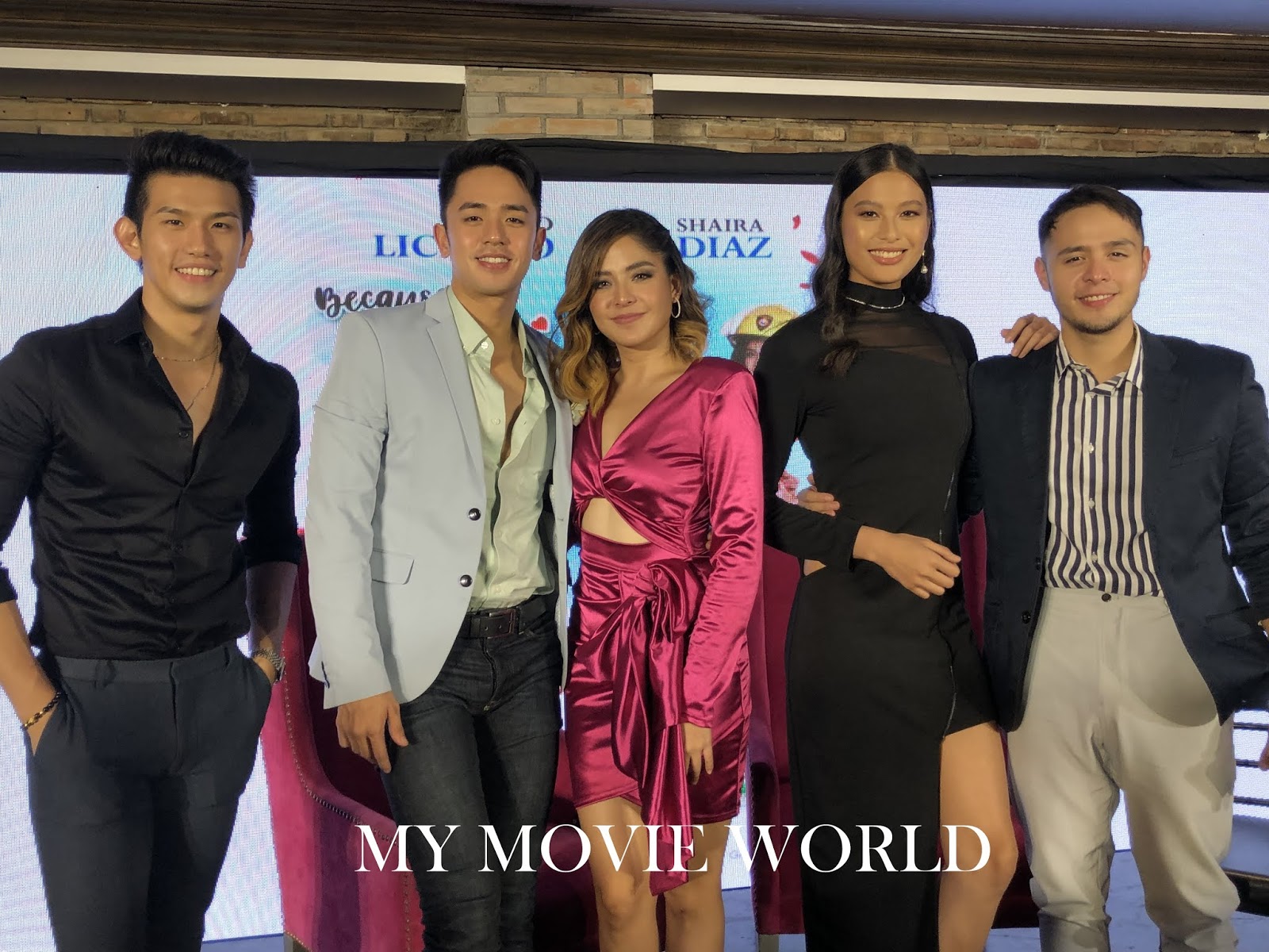 Because I Love You Movie Shaira And David My Movie World: David Licauco and Sharia Diaz Launched In The New Rom