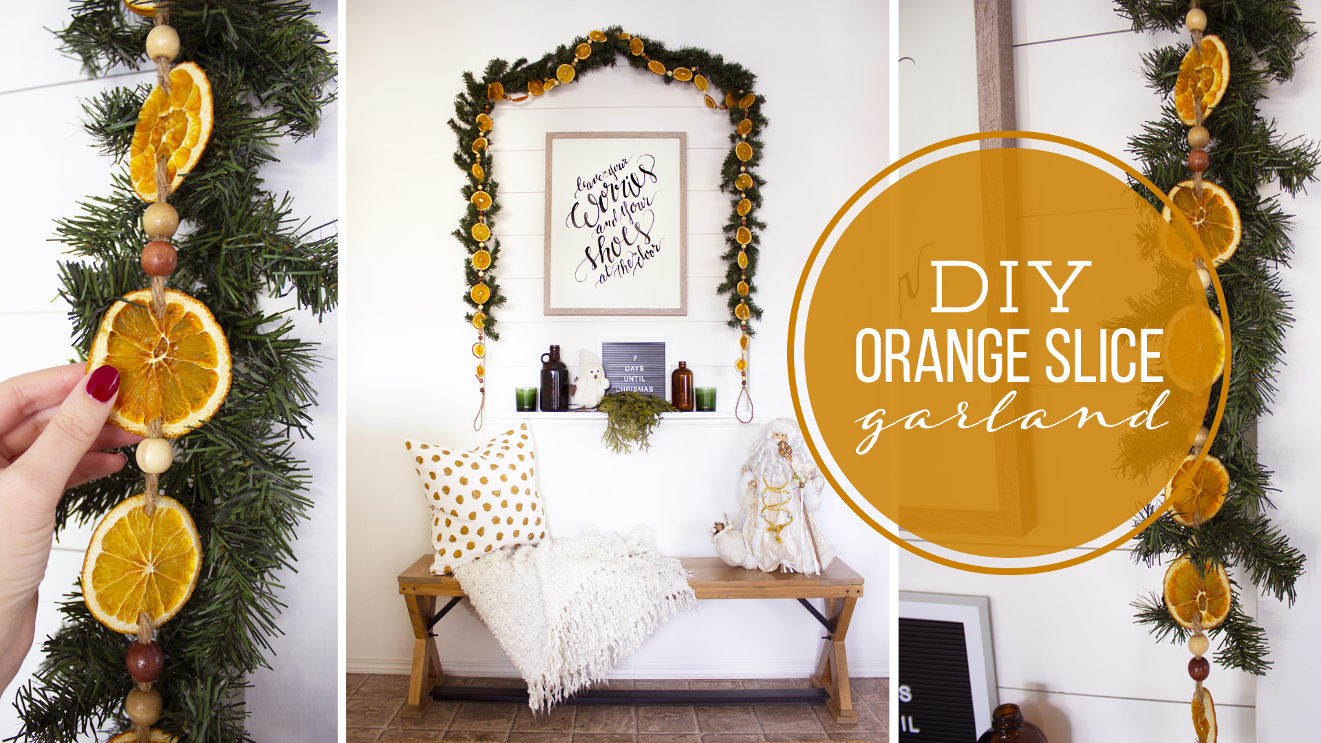DIY Christmas Orange Slice Garland The Creative Glow DIY Christmas Orange Slice Garland
