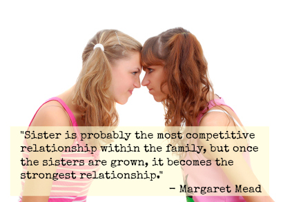 sister is the strongest relationship cute quotes