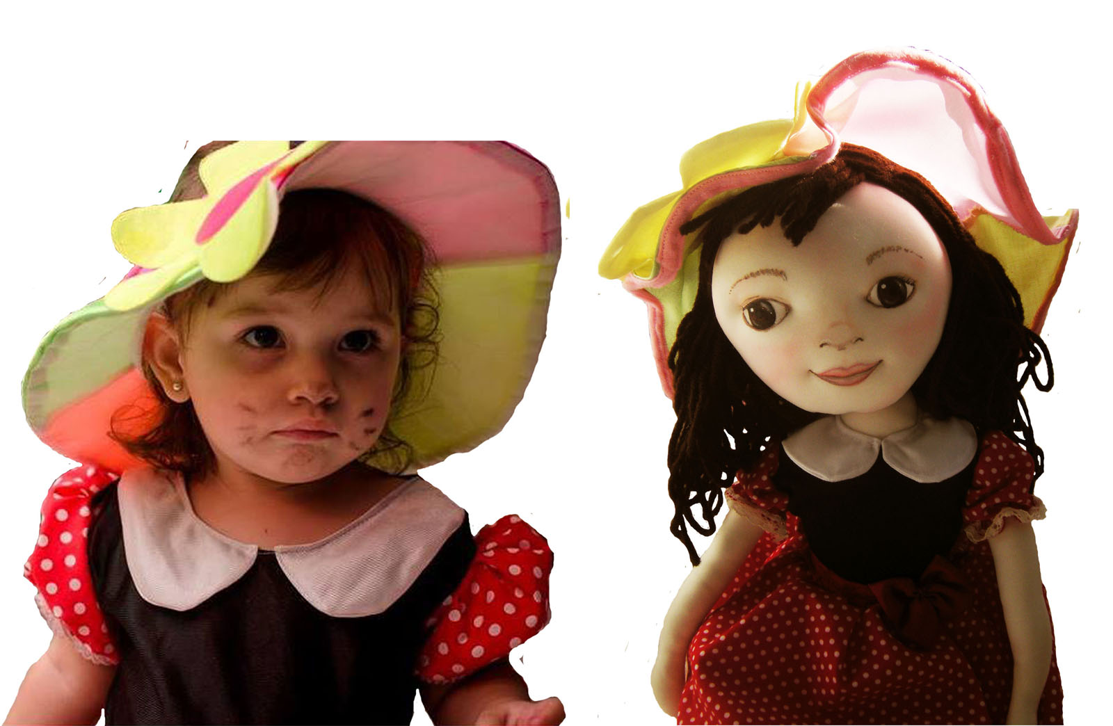 Custom rags doll look like your child