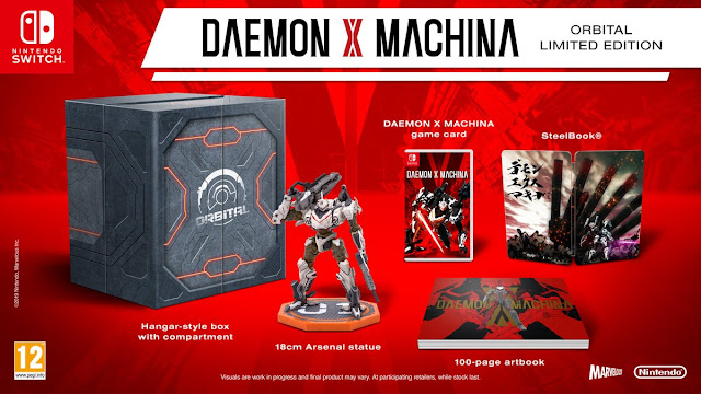 Daemon X Machina (Switch) receberá edição especial de colecionador