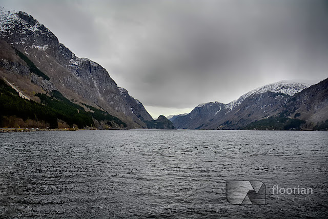 Wspaniała panorama Oddy. Atrakcje turystyczne Norwegii