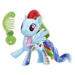 My Little Pony All About Friends Singles Rainbow Dash Brushable Pony