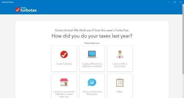 TurboTaxアプリで税金を申告する