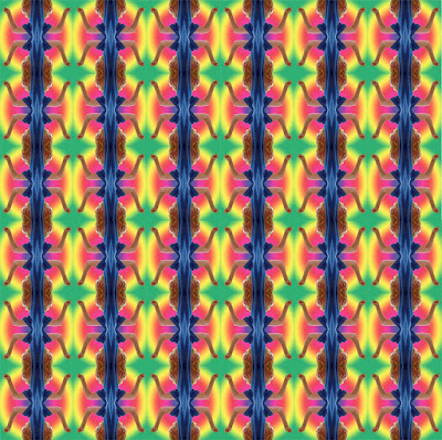 kaleidoscope pattern from selfie