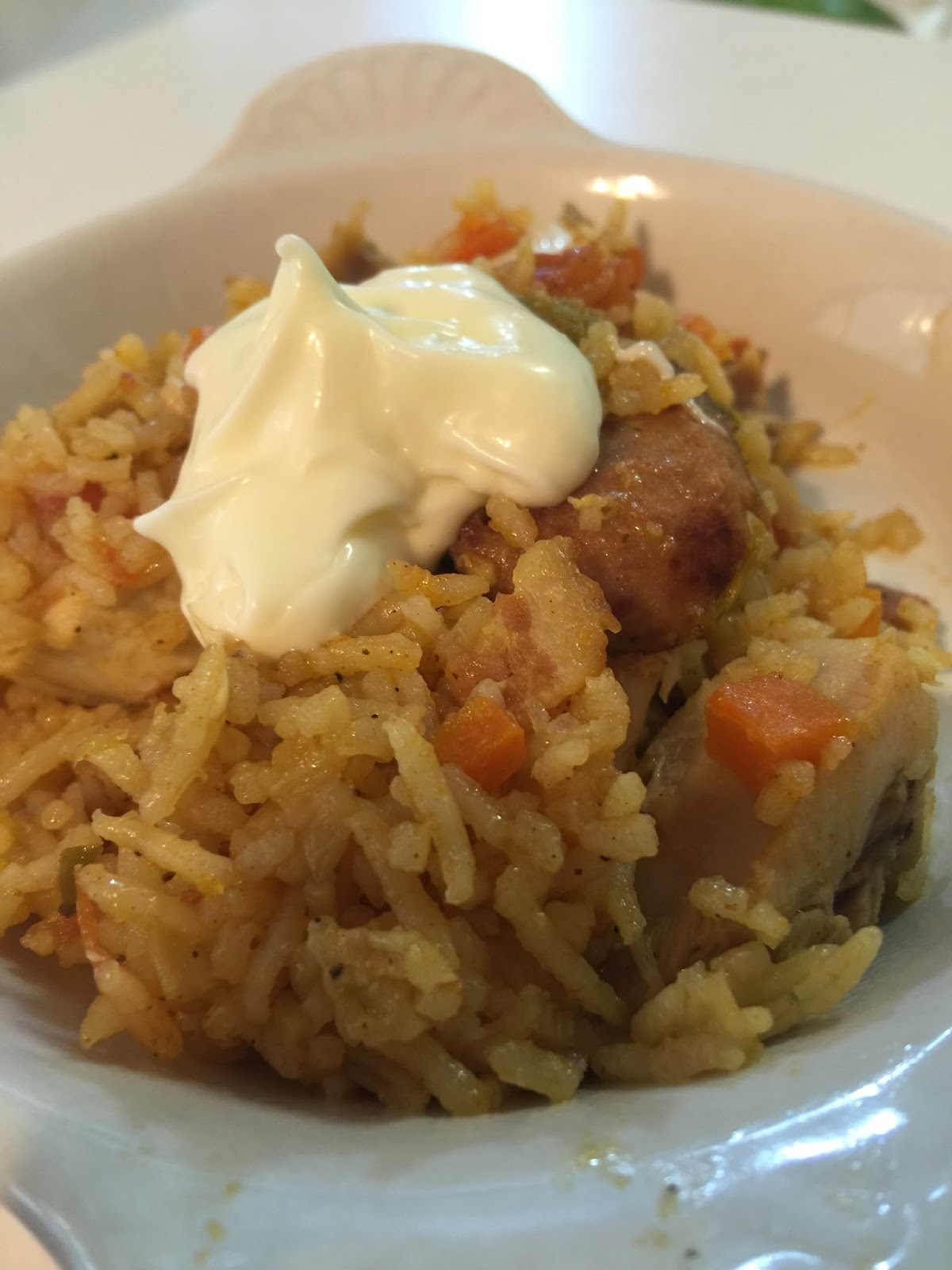 Tracy Cooks in Austin Jambalaya in the Pressure Cooker, well, my