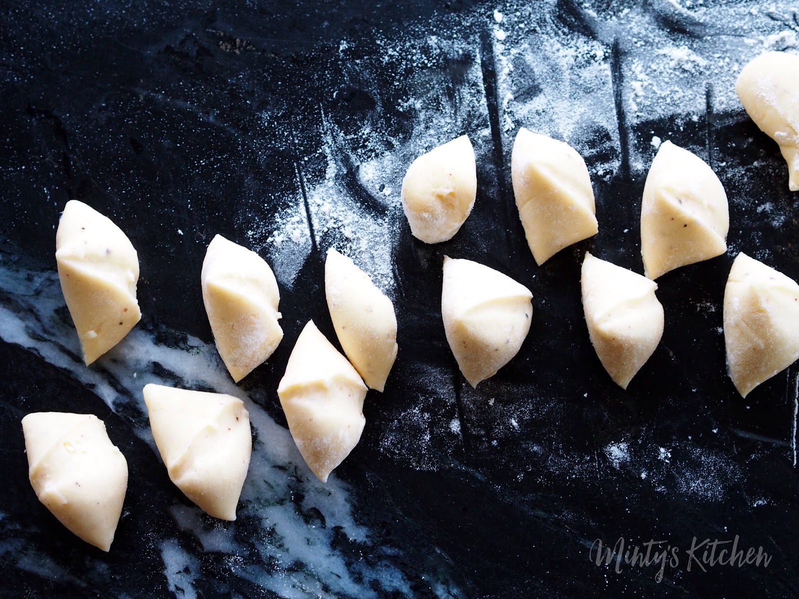 Minty's Kitchen Panfried Ricotta Dumplings in Tomato Sauce