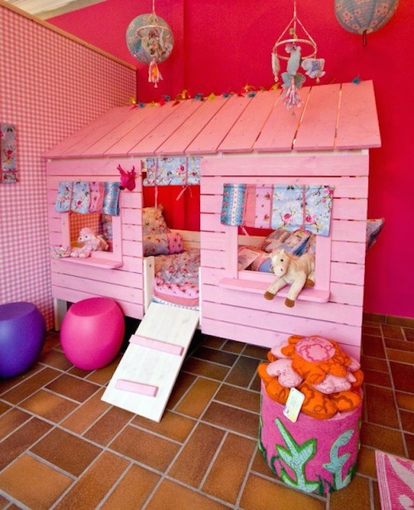 Rocota Love: 8 increíbles camas-casita para niñas (Parte 2)