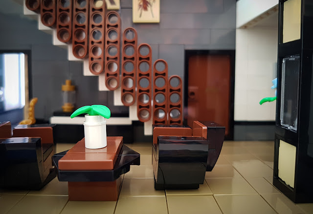 Desain interior rumah dari LEGO