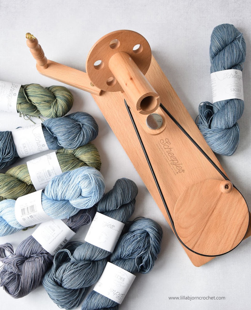 Skies new vegan yarn from Scheepjes LillaBjörn's Crochet World