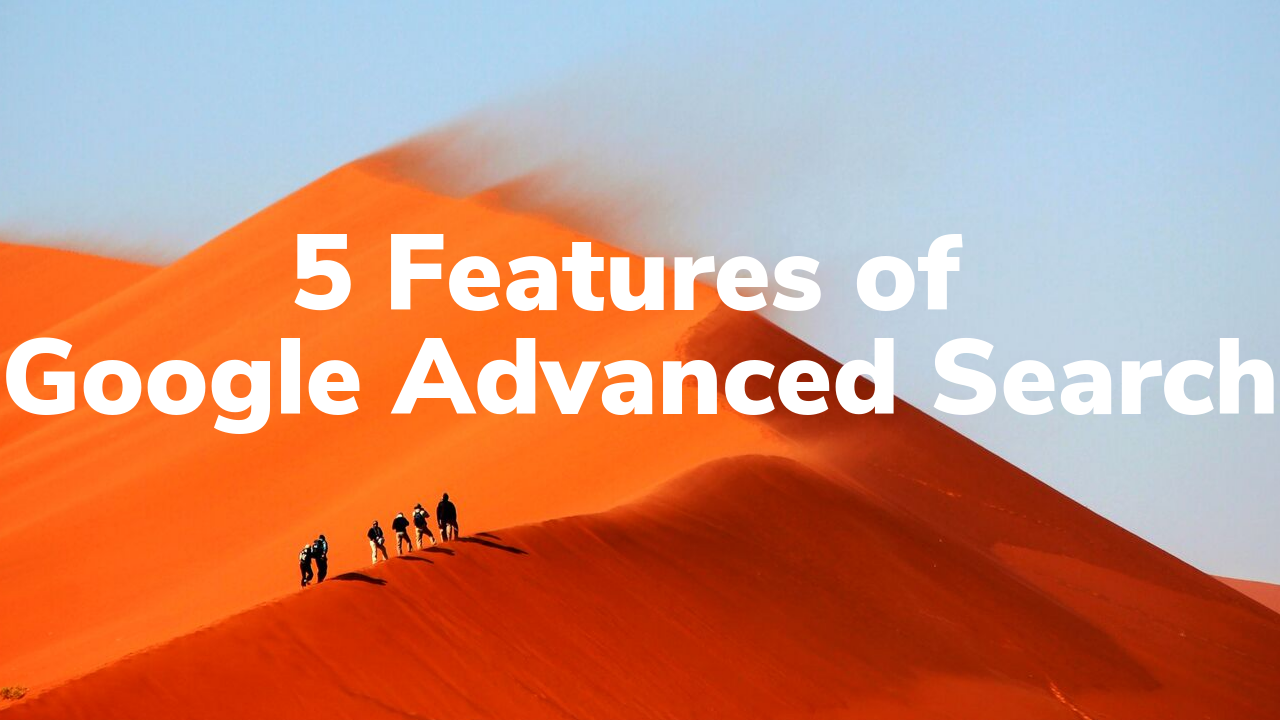 Free Technology for Teachers 5 Features of Google Advanced Search That