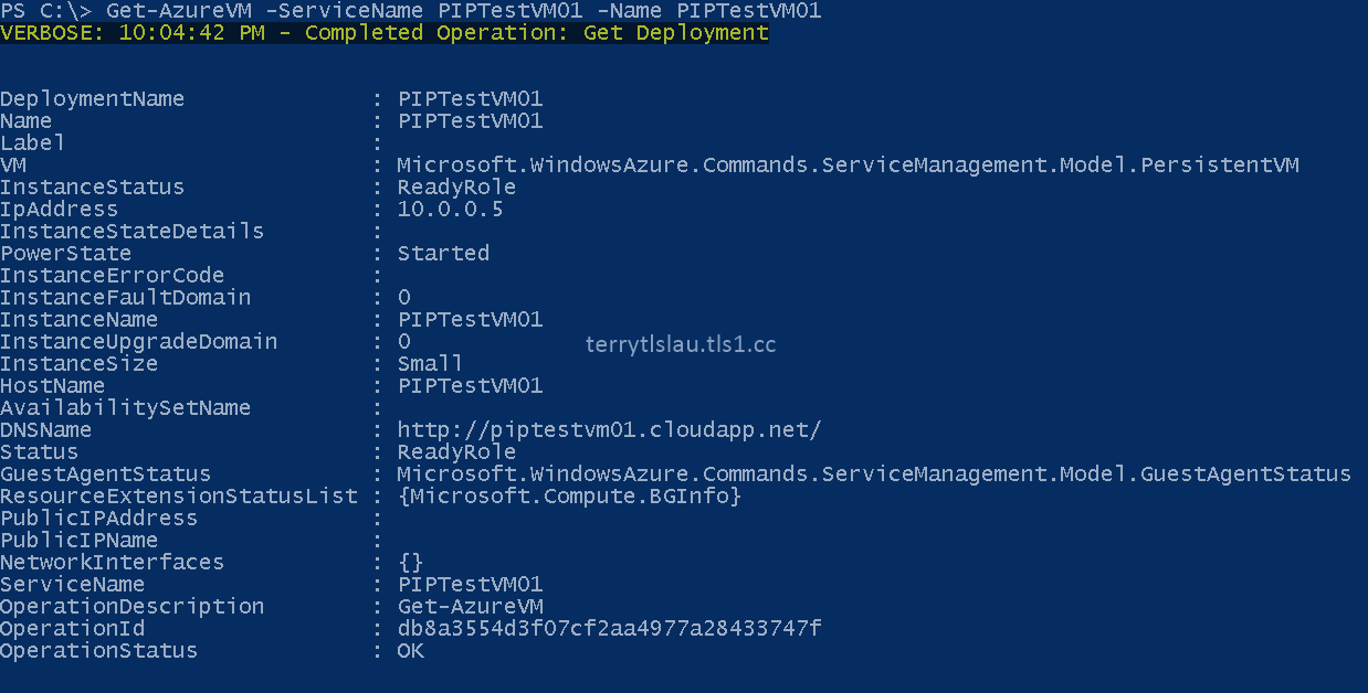 Terry Lu's blog Configure a static IP address for a virtual machine
