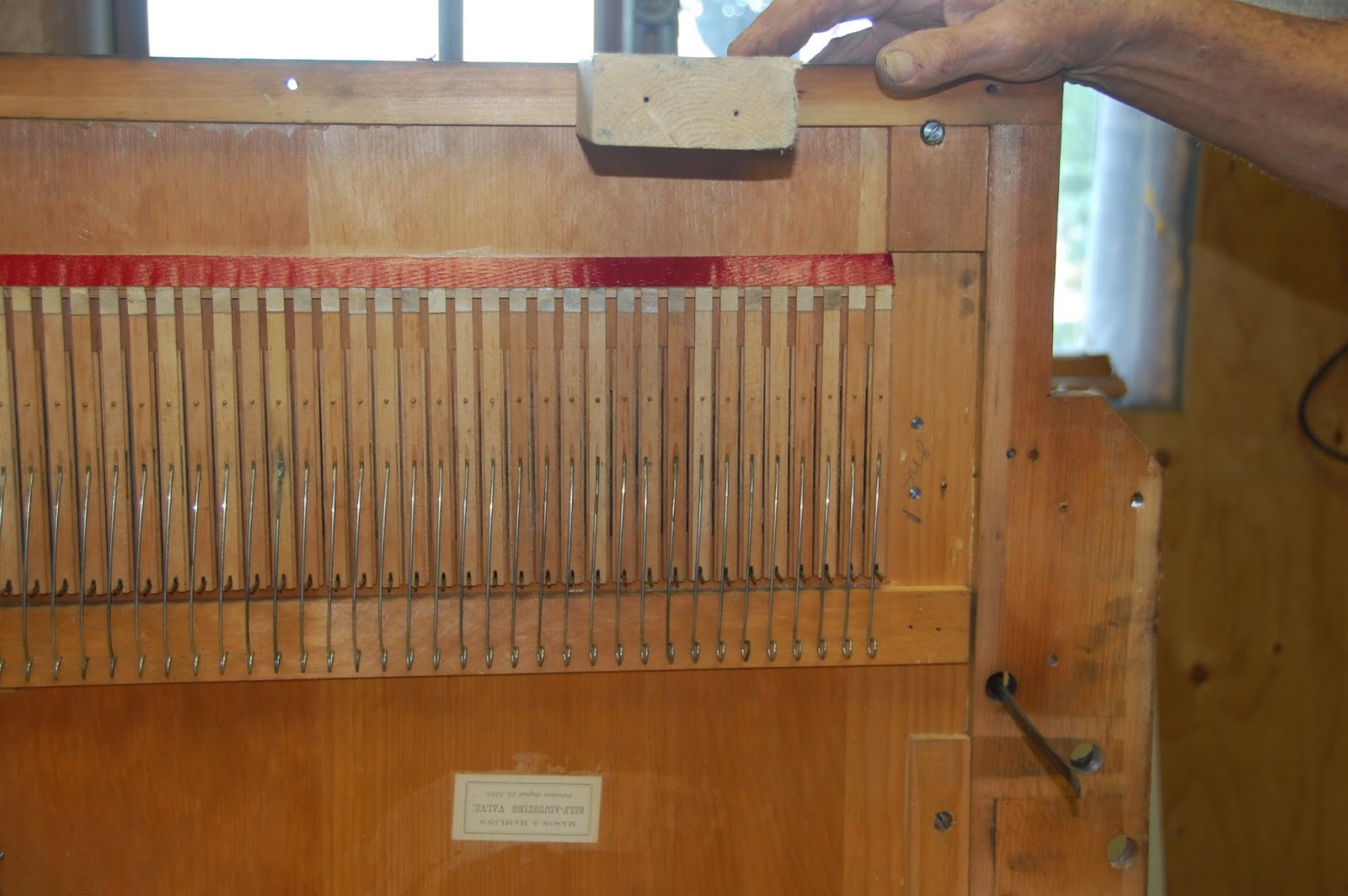 Restoring a Reed Organ Part 8 Viewing the Windchest