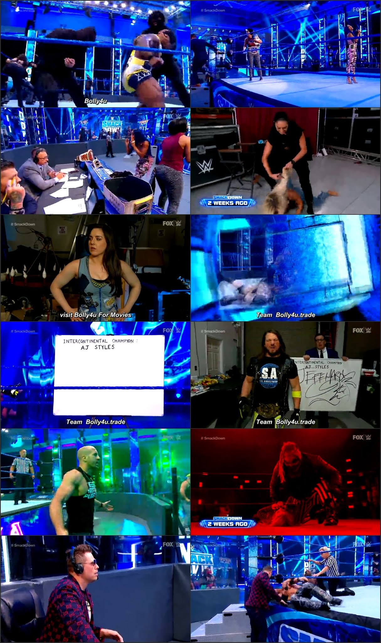 WWE Friday Night Smackdown HDTV 280Mb 480p 14 August 2020 Download