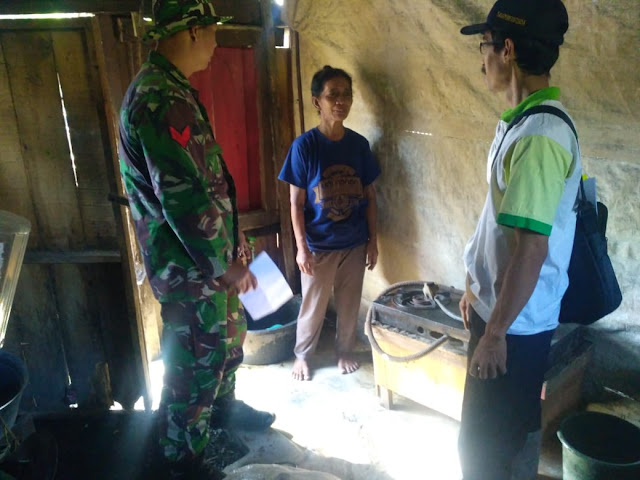 TMMD Reg 105 Akan Buatkan Jamban Untuk Dalimo, Seorang Buruh Harian Lepas