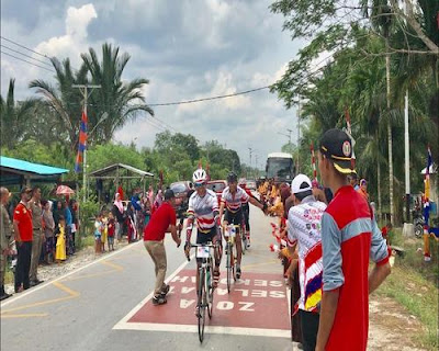 Fun Bike Tour De'Malindo 197KM Persahabatan Indonesia Malaysia