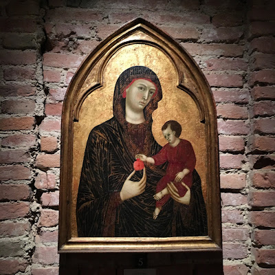 Collezione Salini: Madonna col bambino del Maestro di Città di Castello (1295)