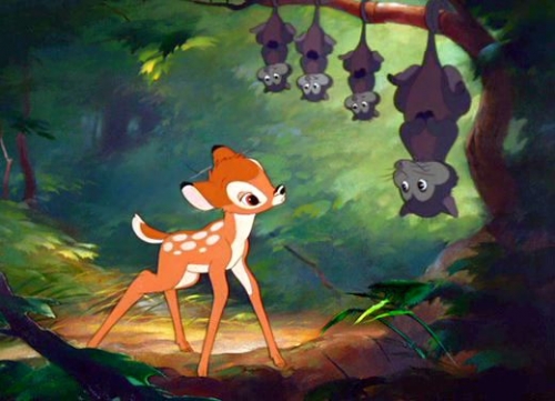 Bambi and friends Bambi 1942 animatedfilmreviews.filminspector.com