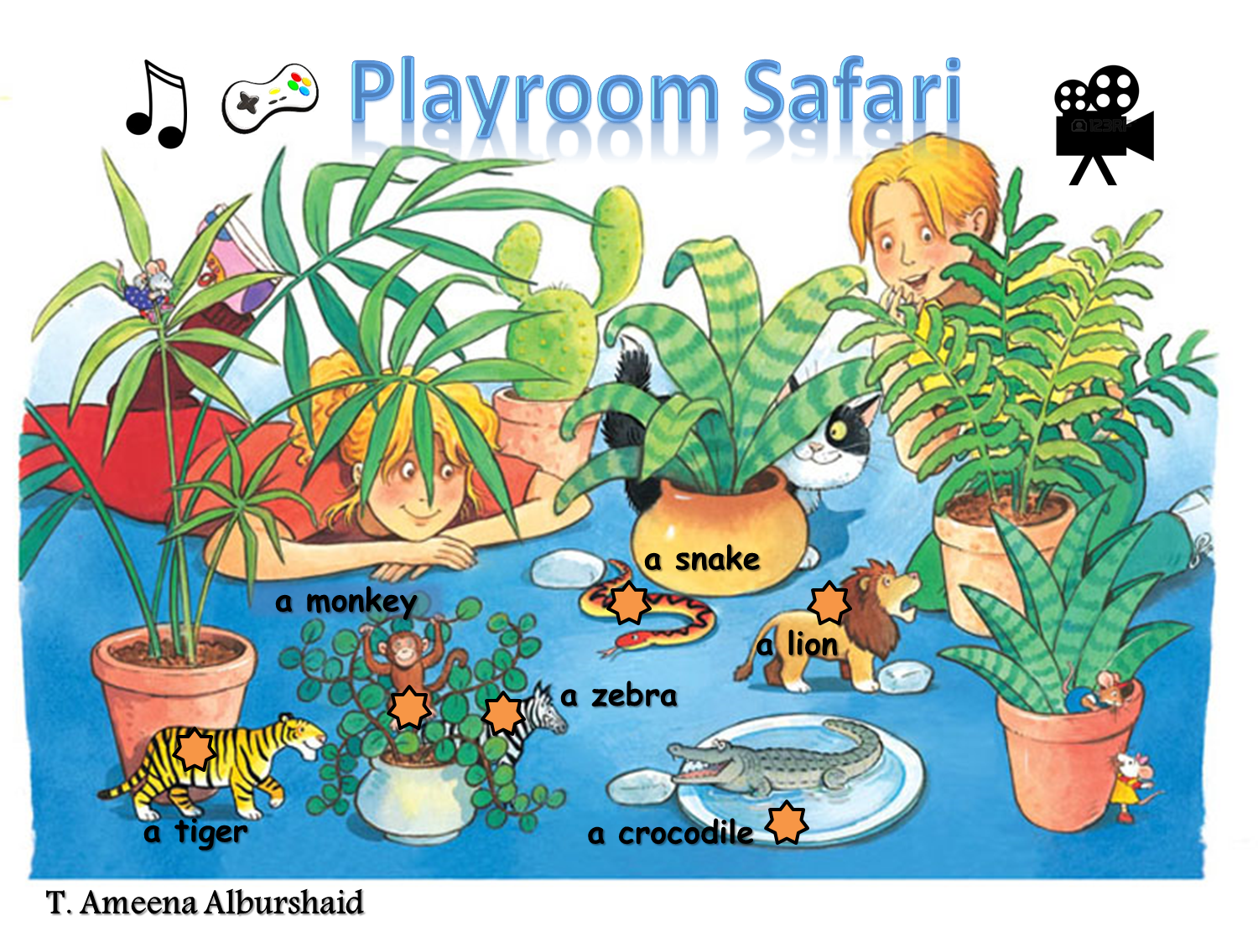 2º A "Playroom safari"