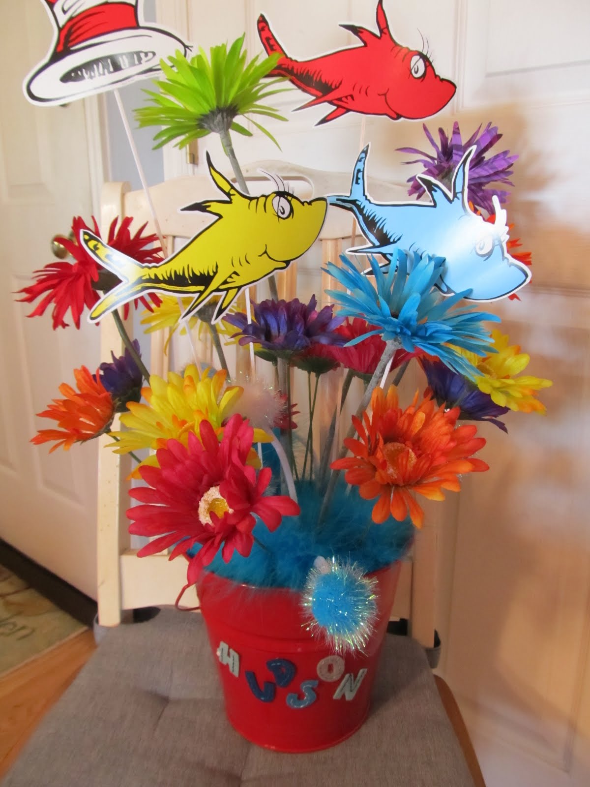 StampingCookingKnittingMy Life! Dr. Seuss Centerpiece