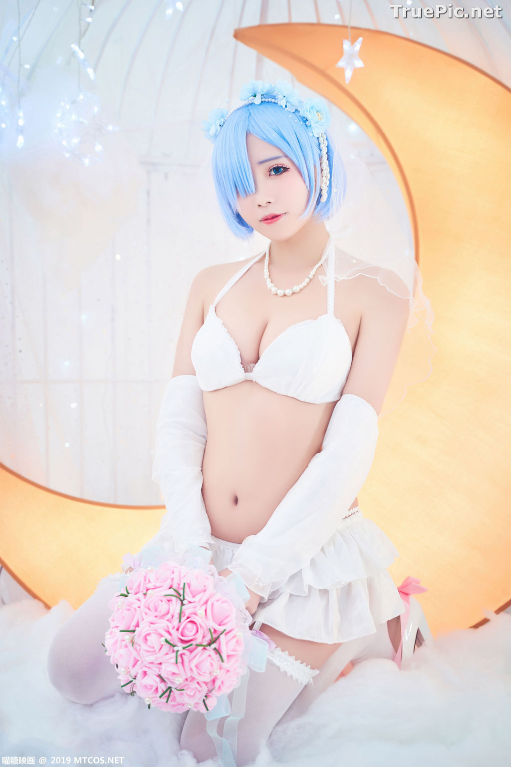 Image [MTCos] 喵糖映画 Vol.043 – Chinese Cute Model – Sexy Rem Cosplay - TruePic.net - Picture-7