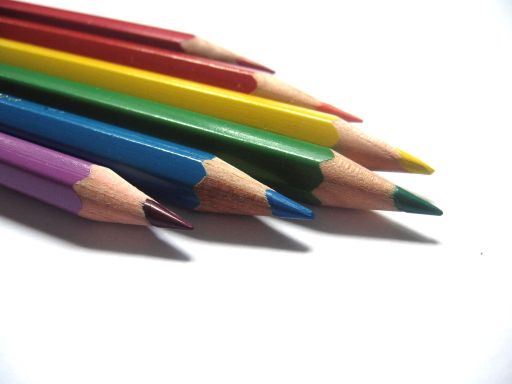 Colored Pencils - Unique Wallpaper