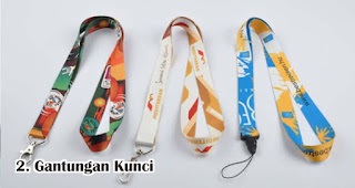 Sebagai Gantungan Kunci merupakan fungsi lain tali lanyard 