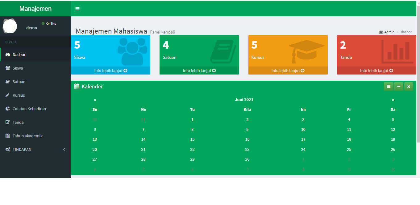 Sistem Informasi Data Siswa Berbasis Web