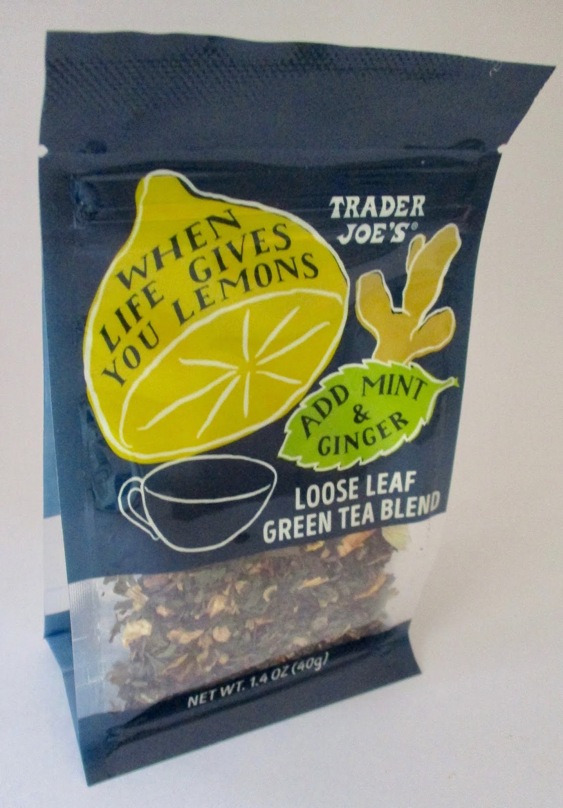 Tea With Friends Trader Joe's Mint Ginger Green Tea