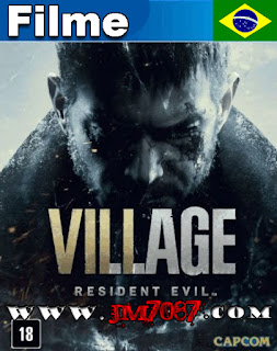 Capa do Resident Evil Village O Filme Capa do Resident Evil Village O Filme