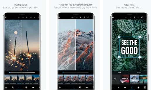 aplikasi edit foto adobe photoshop express aplikasi edit foto ala selebgram