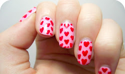 heart nail designs