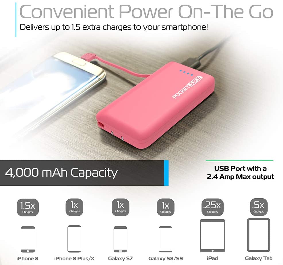 Best Pocket Juice Endurance AC Charge Your Phones Without Electricity USA