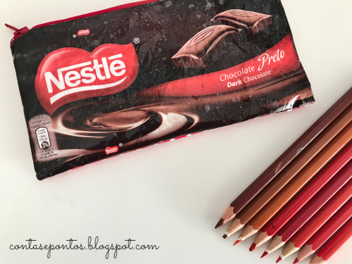 estojo com embalagem de chocolate estojo com embalagem de chocolate