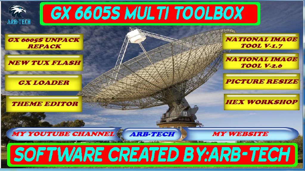 GX 6605S MULTI TOOLBOX BY ARB-TECH 2019