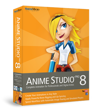 Capa Anime Studio Pro v8.0 + Serial