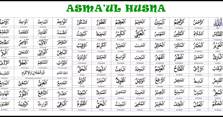 Asmaul Husna Hd Download : Download Gambar Asmaul Husna Hd - First And The ...