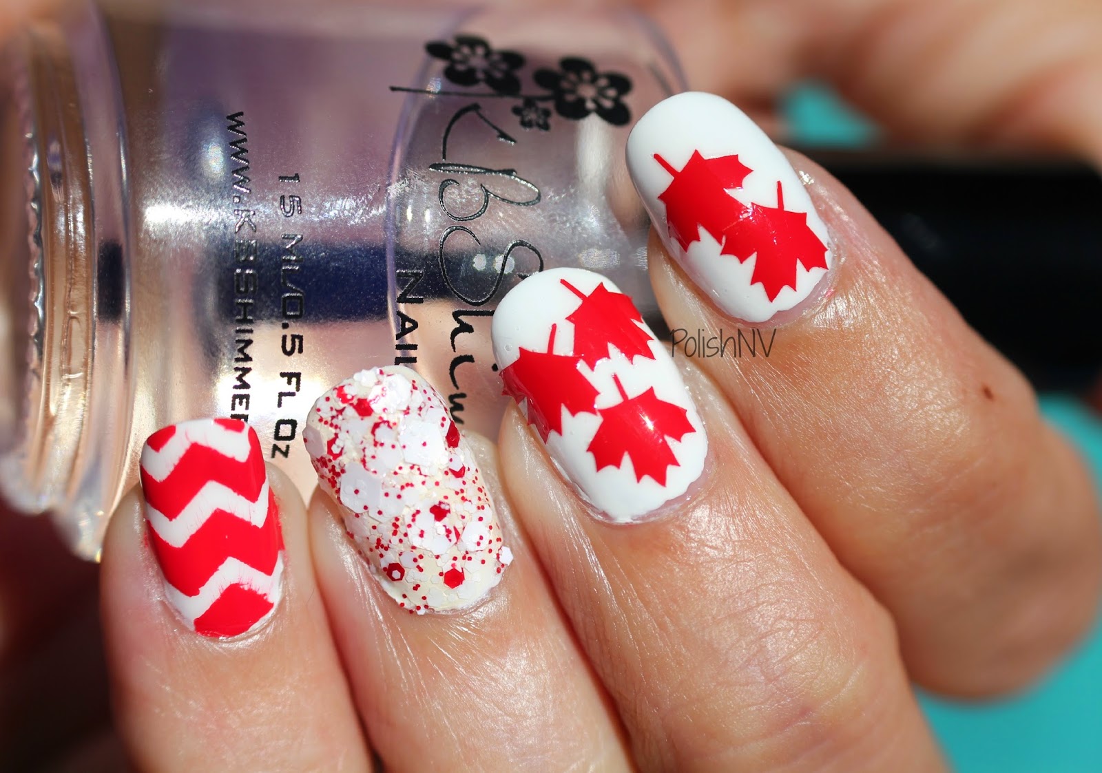 Canada Day Toe Nail Art - wide 8