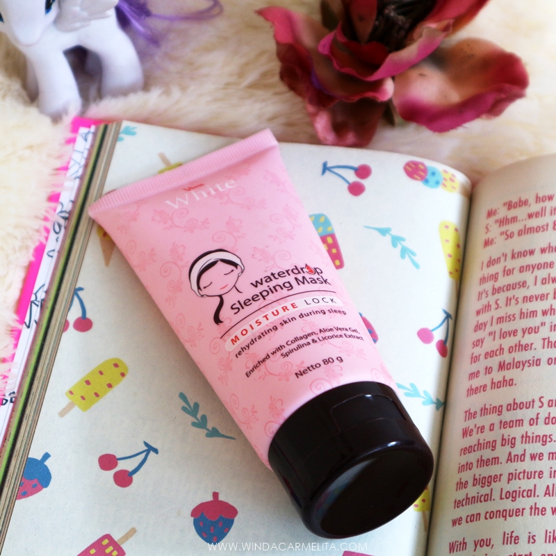 Review Viva White Waterdrop Sleeping Mask